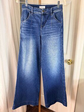Evereve Wide Leg Jeans, Size 26